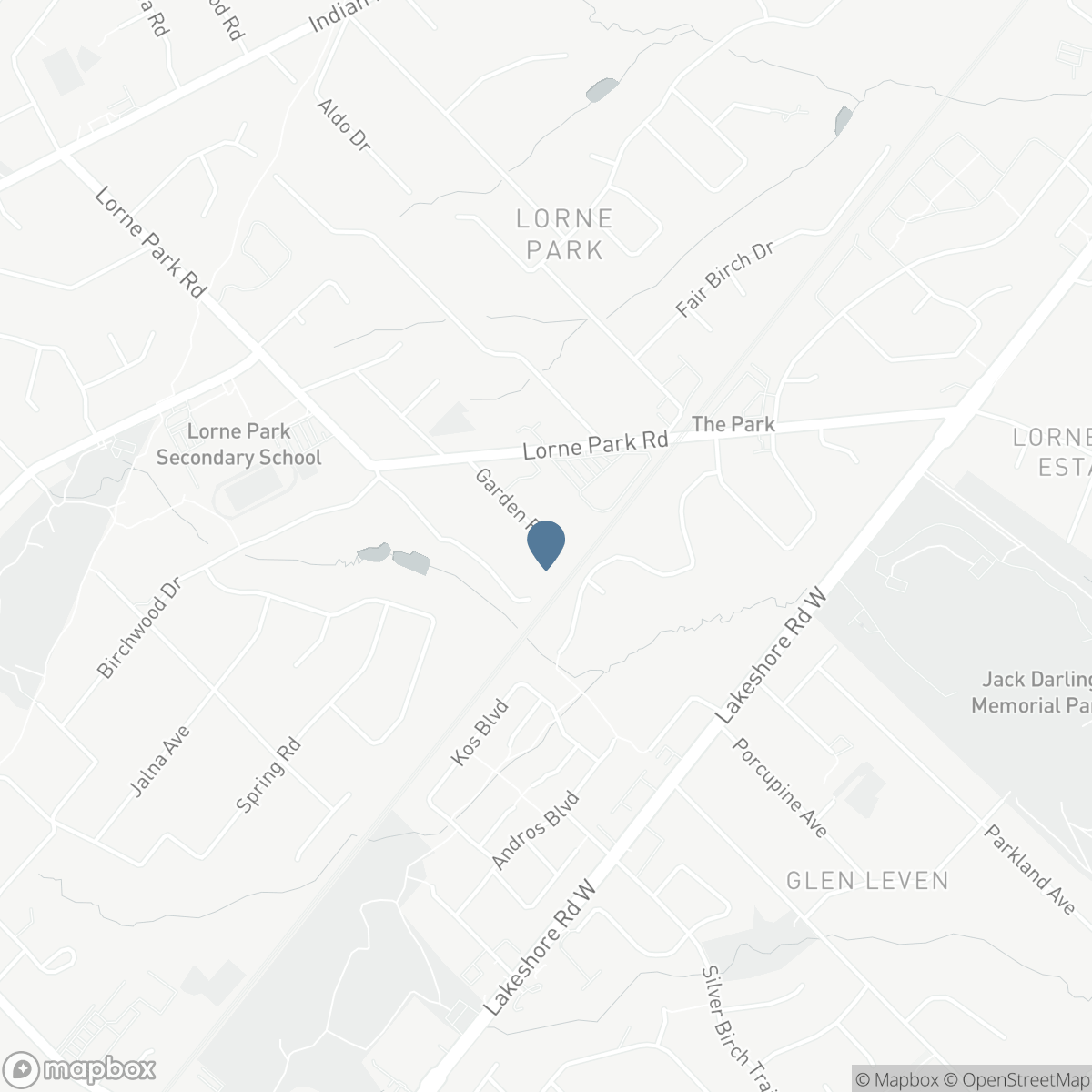 1138 GARDEN ROAD, Mississauga, Ontario L5H 3J6